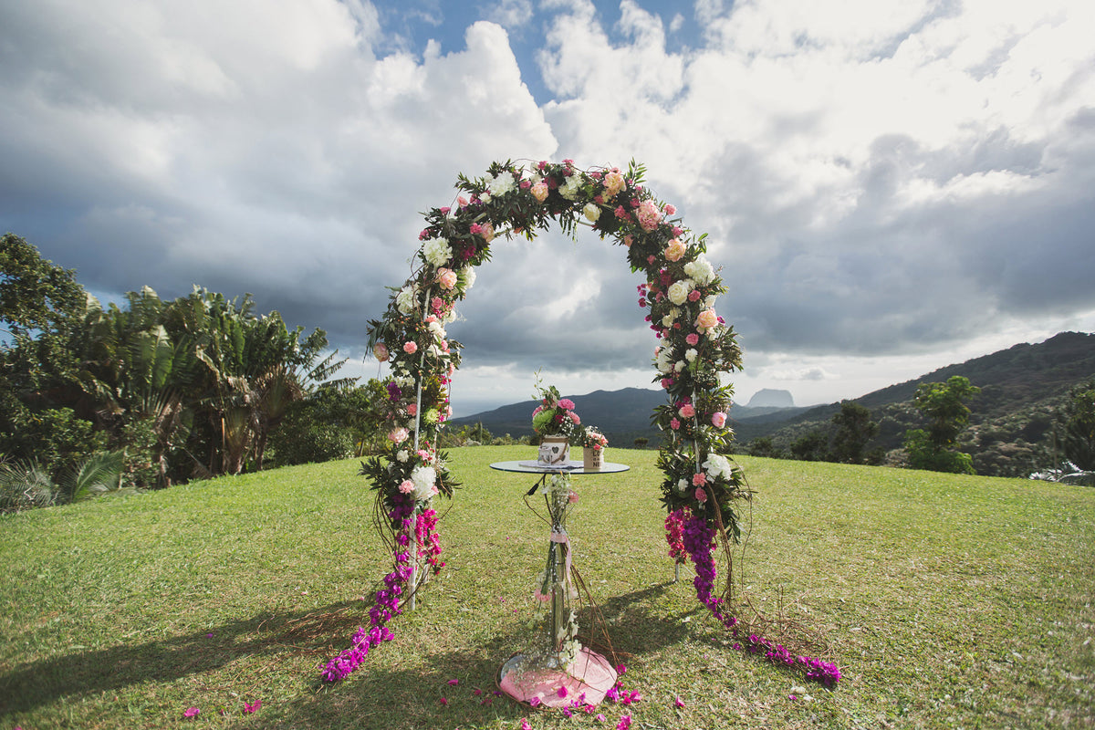 How to Install Grand Floral Wedding Arches for a Stunning Effect