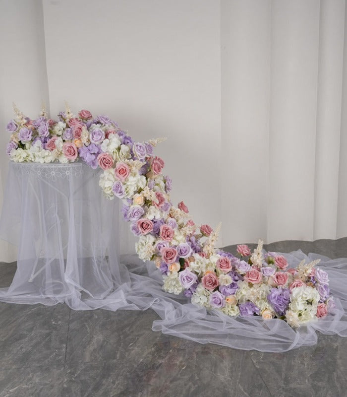 200*40cm Flower Arrangement Artificial Flower Wedding Party Birthday Backdrop Decor CH6535