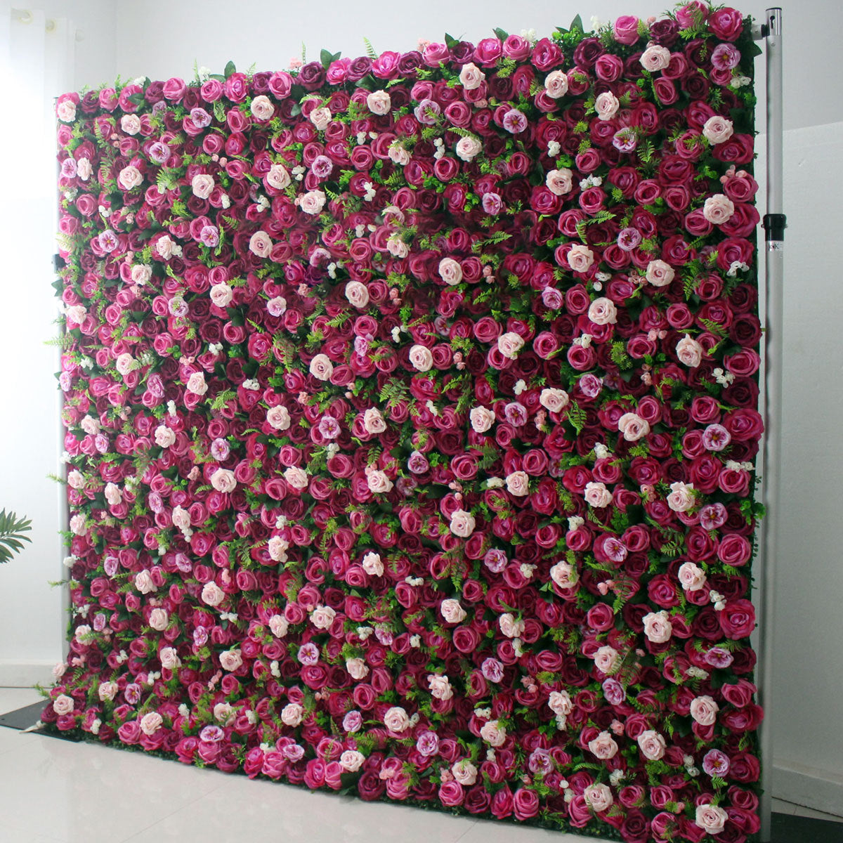 3D Artificial Flower Wall Arrangement Wedding Party Birthday Backdrop Decor HQ1177