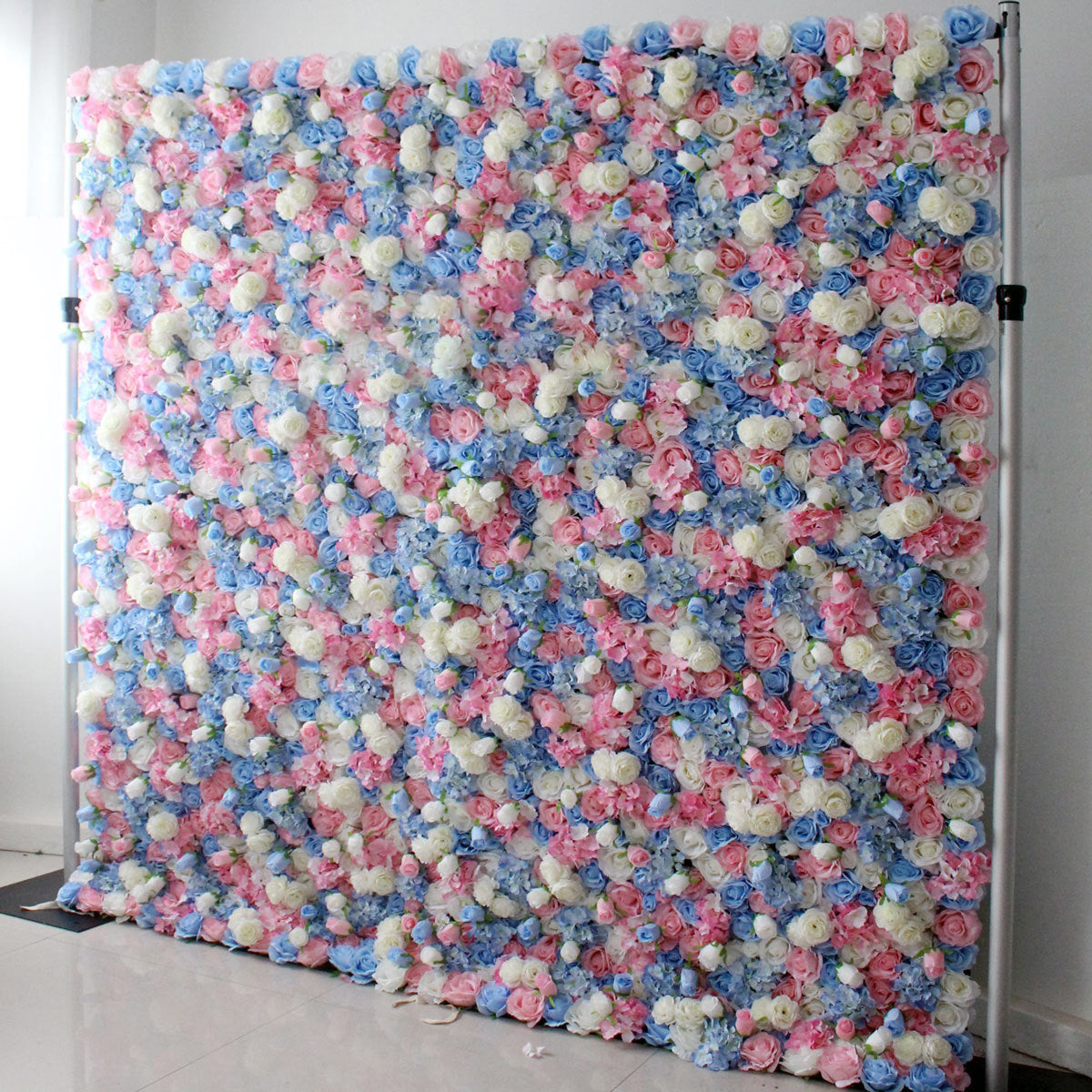 3D Artificial Flower Wall Arrangement Wedding Party Birthday Backdrop Decor HQ1180