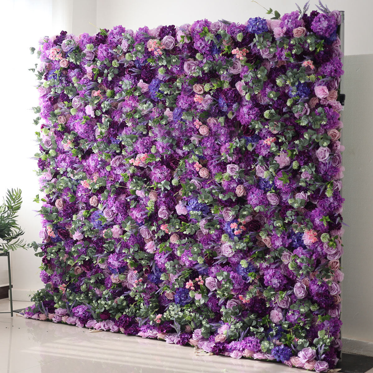 3D Artificial Flower Wall Arrangement Wedding Party Birthday Backdrop Decor HQ1192
