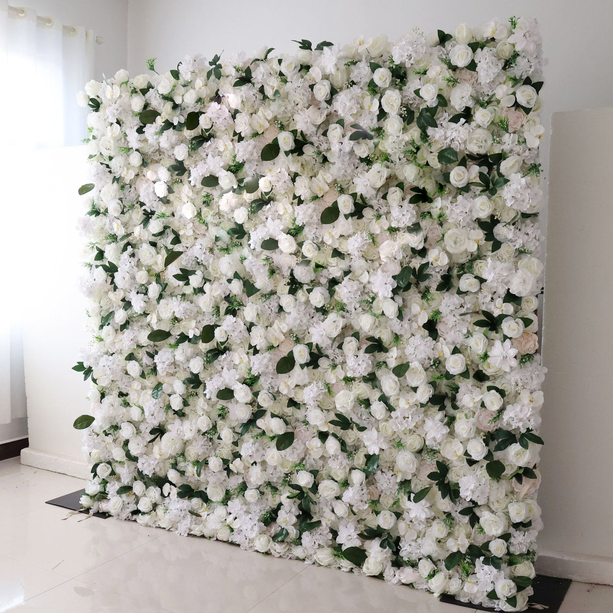3D Artificial Flower Wall Arrangement Wedding Party Birthday Backdrop Decor HQ1309