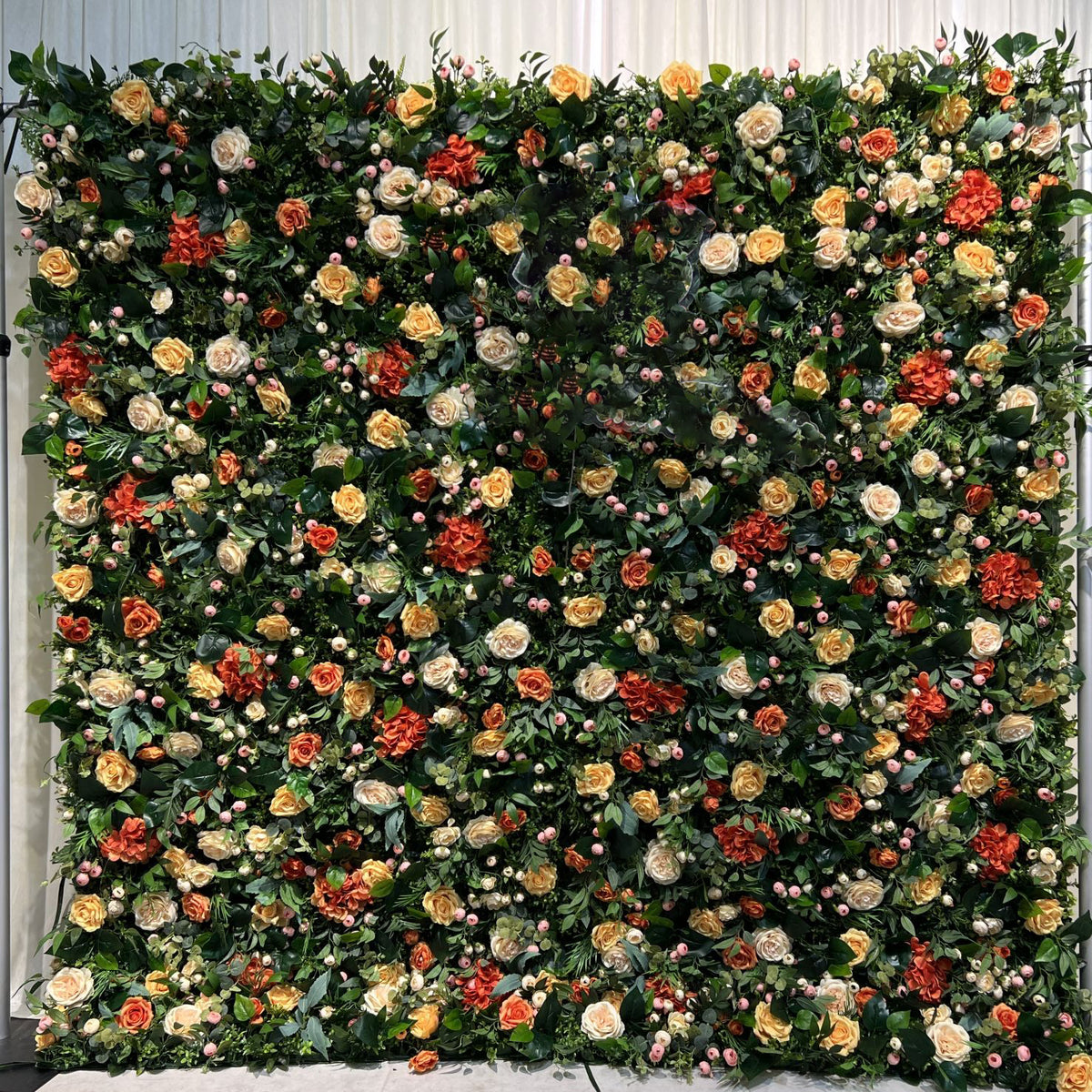 3D Artificial Flower Wall Arrangement Wedding Party Birthday Backdrop Decor HQ3602