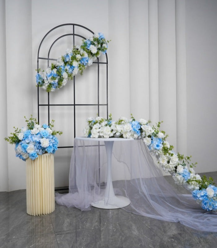 Table Floral Artificial Flower Wedding Party Birthday Backdrop Decor CH6512