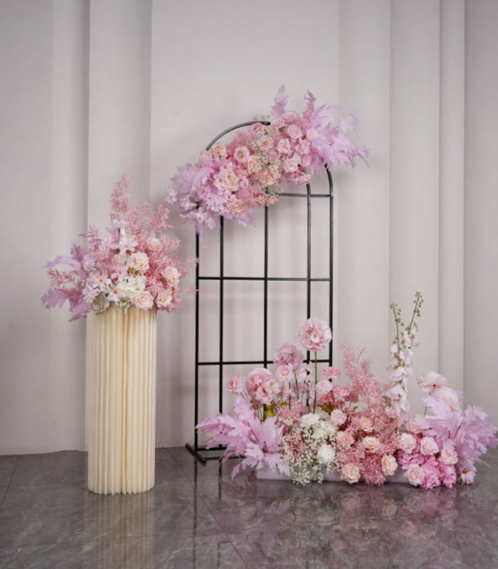 Table Floral Artificial Flower Wedding Party Birthday Backdrop Decor CH6517