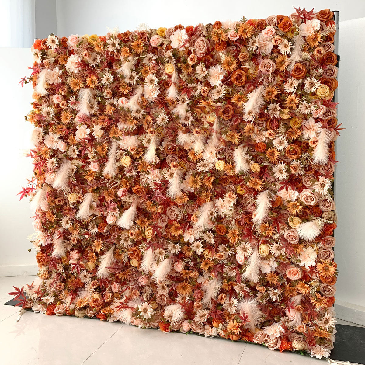 3D Artificial Flower Wall Arrangement Wedding Party Birthday Backdrop Decor HQ1155