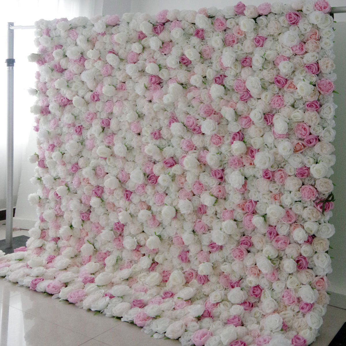 3D Artificial Flower Wall Arrangement Wedding Party Birthday Backdrop Decor HQ1058