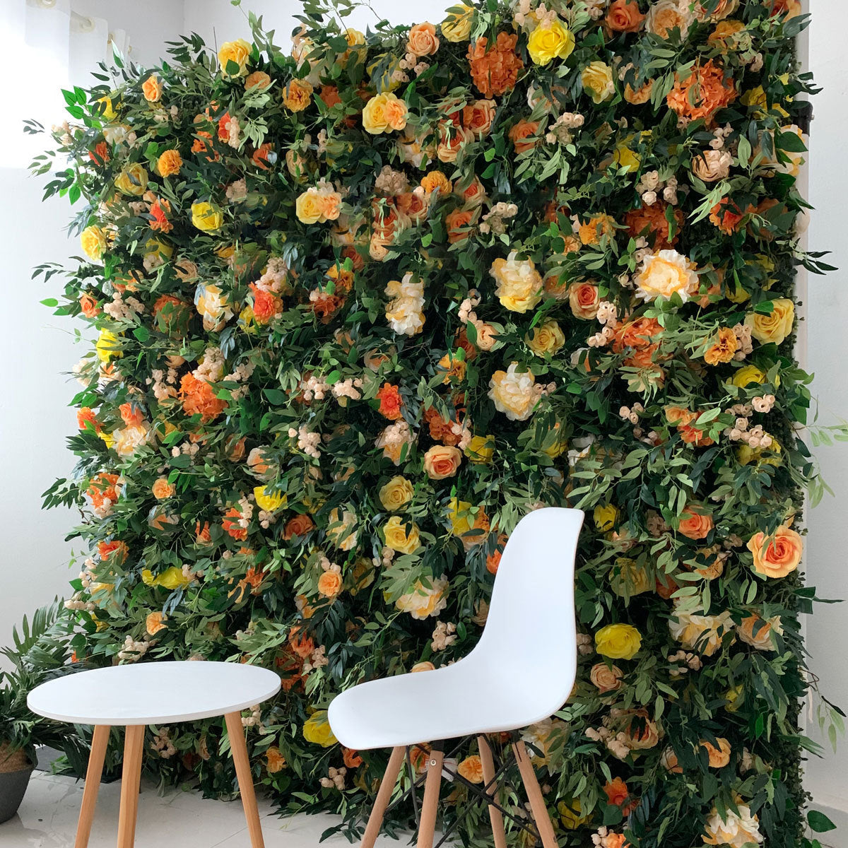 3D Artificial Flower Wall Arrangement Wedding Party Birthday Backdrop Decor HQ1156