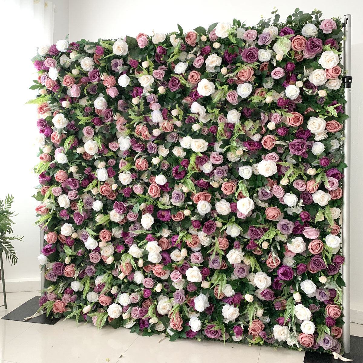 3D Artificial Flower Wall Arrangement Wedding Party Birthday Backdrop Decor HQ1154