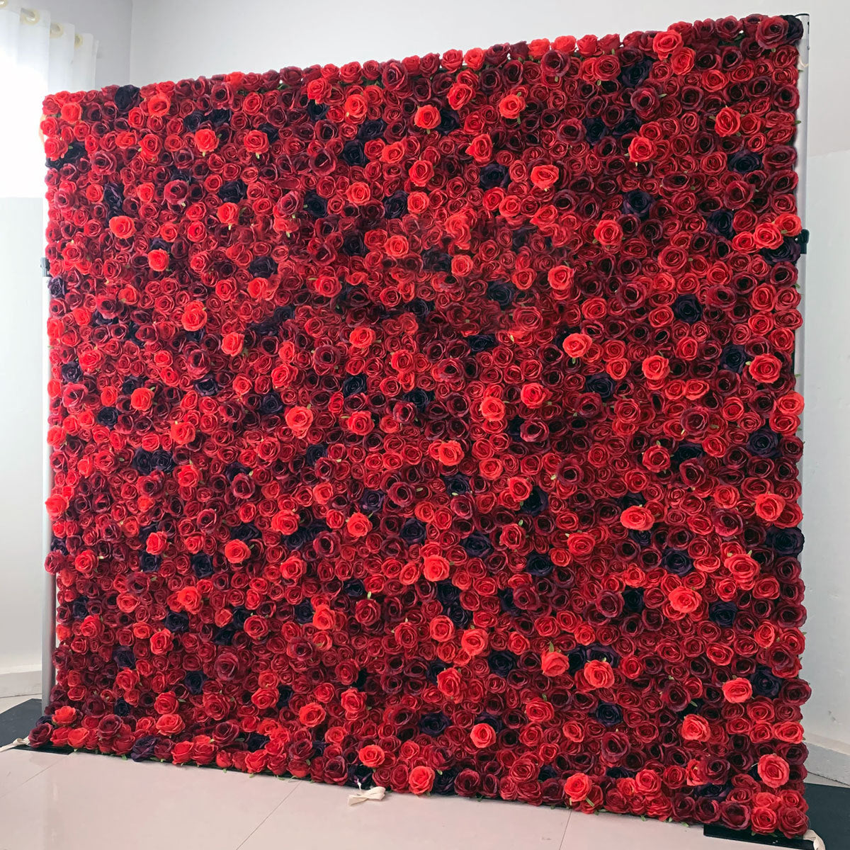 3D Artificial Flower Wall Arrangement Wedding Party Birthday Backdrop Decor HQ1165