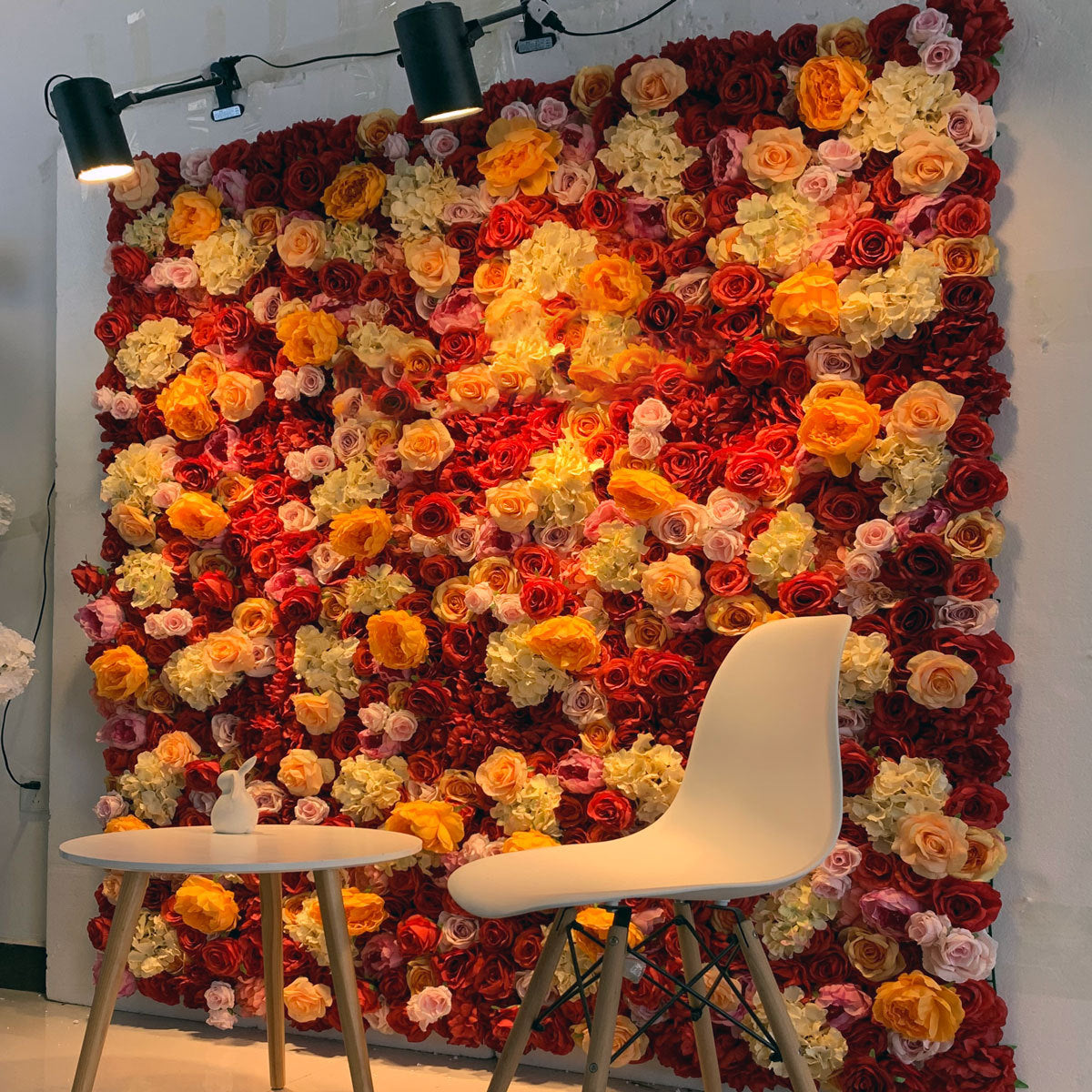 3D Artificial Flower Wall Arrangement Wedding Party Birthday Backdrop Decor HQ1193
