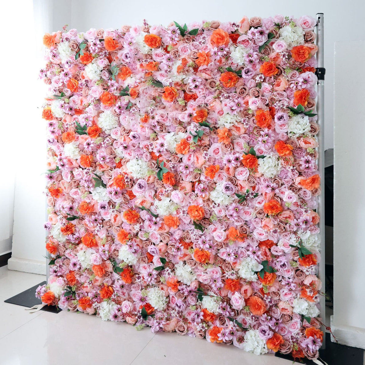3D Artificial Flower Wall Arrangement Wedding Party Birthday Backdrop Decor HQ1317