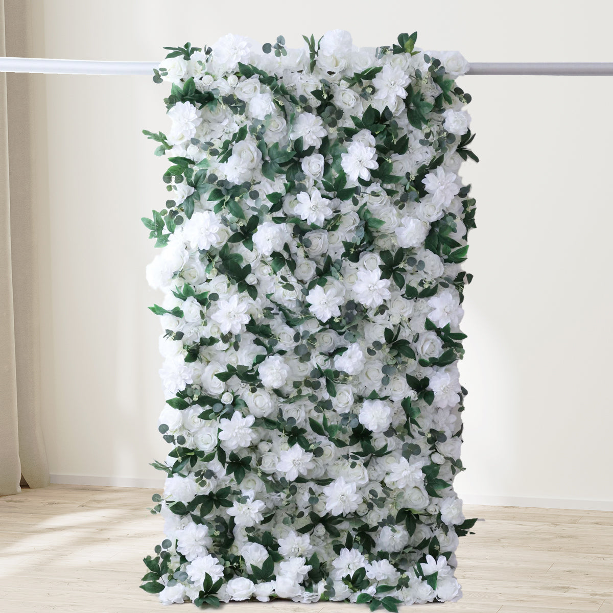 3D Artificial Flower Wall Arrangement Wedding Party Birthday Backdrop Decor HQ1333