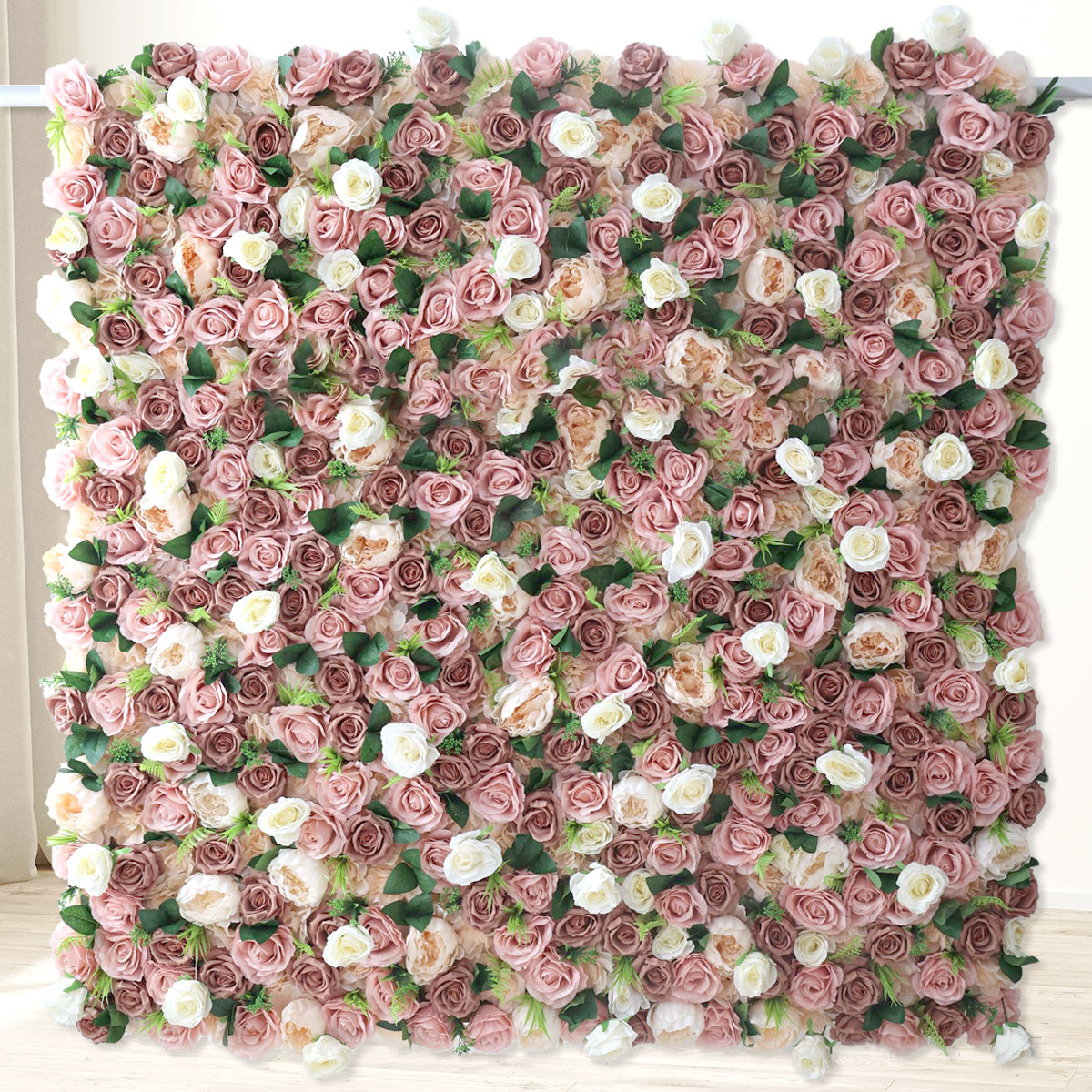 3D Artificial Flower Wall Arrangement Wedding Party Birthday Backdrop Decor HQ1322