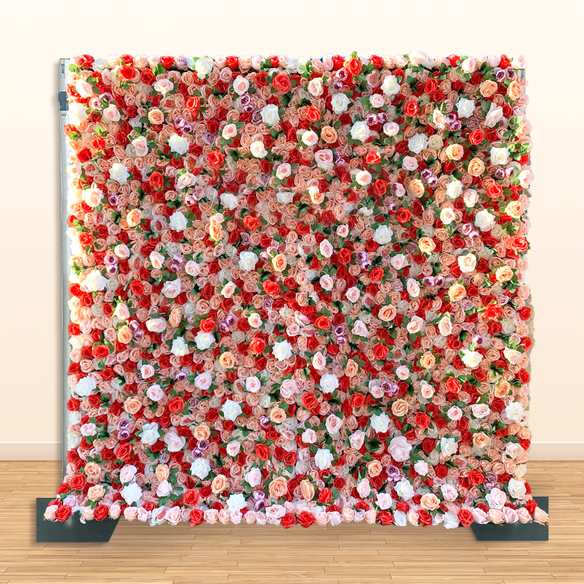 3D Artificial Flower Wall Arrangement Wedding Party Birthday Backdrop Decor HQ1162