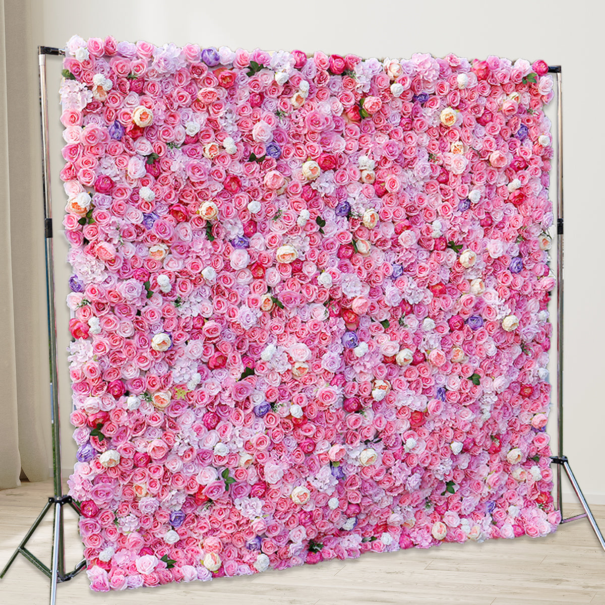3D Artificial Flower Wall Arrangement Wedding Party Birthday Backdrop Decor HQ3501
