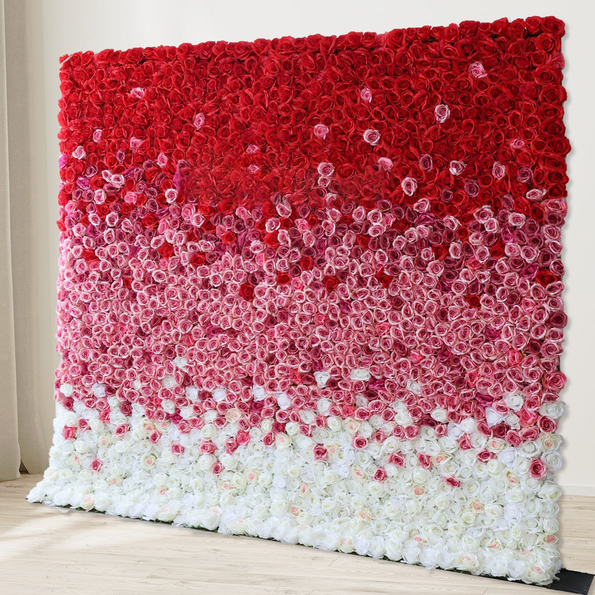 3D Artificial Flower Wall Arrangement Wedding Party Birthday Backdrop Decor HQ1338