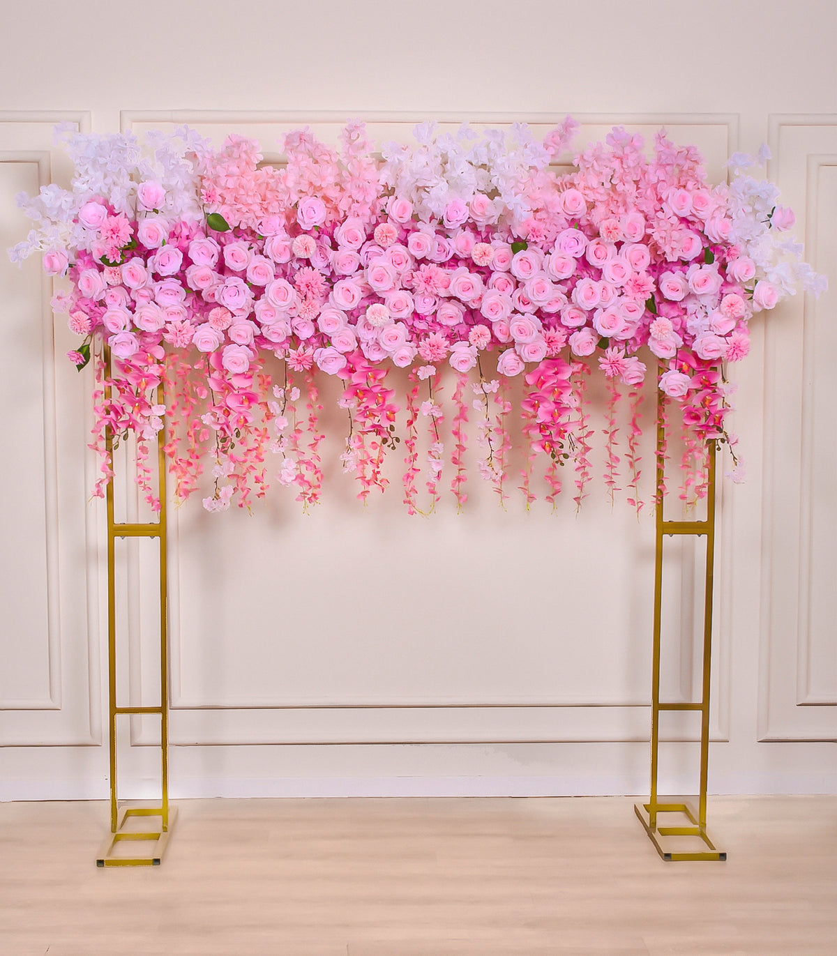Pink Wisteria Rose Artificial Flower Wedding Party Birthday Backdrop Decor CH1007