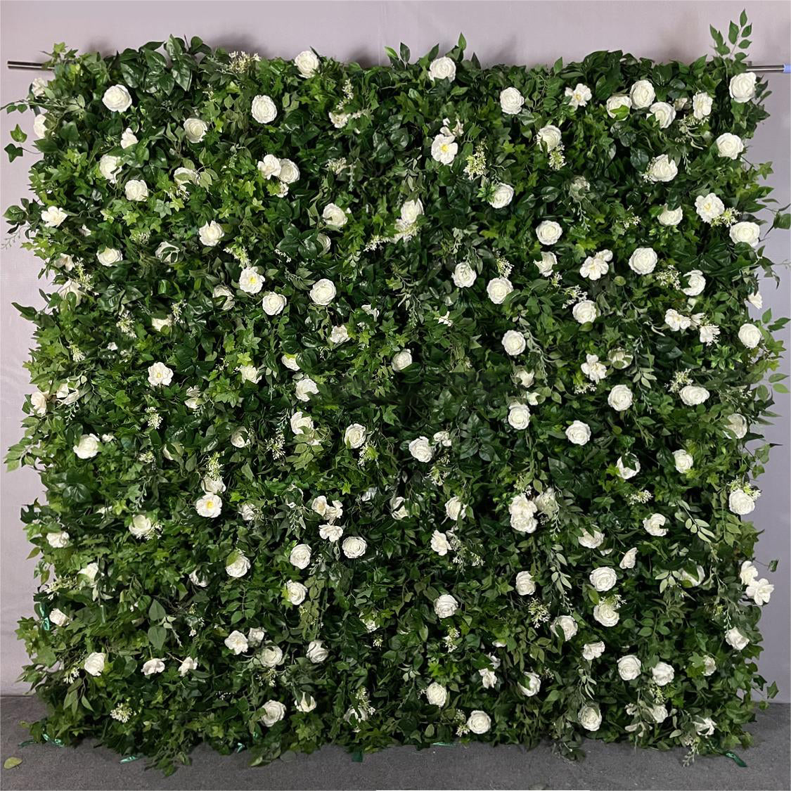 3D Artificial Flower Wall Arrangement Wedding Party Birthday Backdrop Decor HQ3865