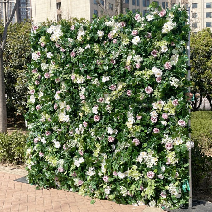 3D Artificial Flower Wall Arrangement Wedding Party Birthday Backdrop Decor HQ3703