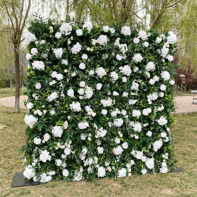 3D Artificial Flower Wall Arrangement Wedding Party Birthday Backdrop Decor HQ3896