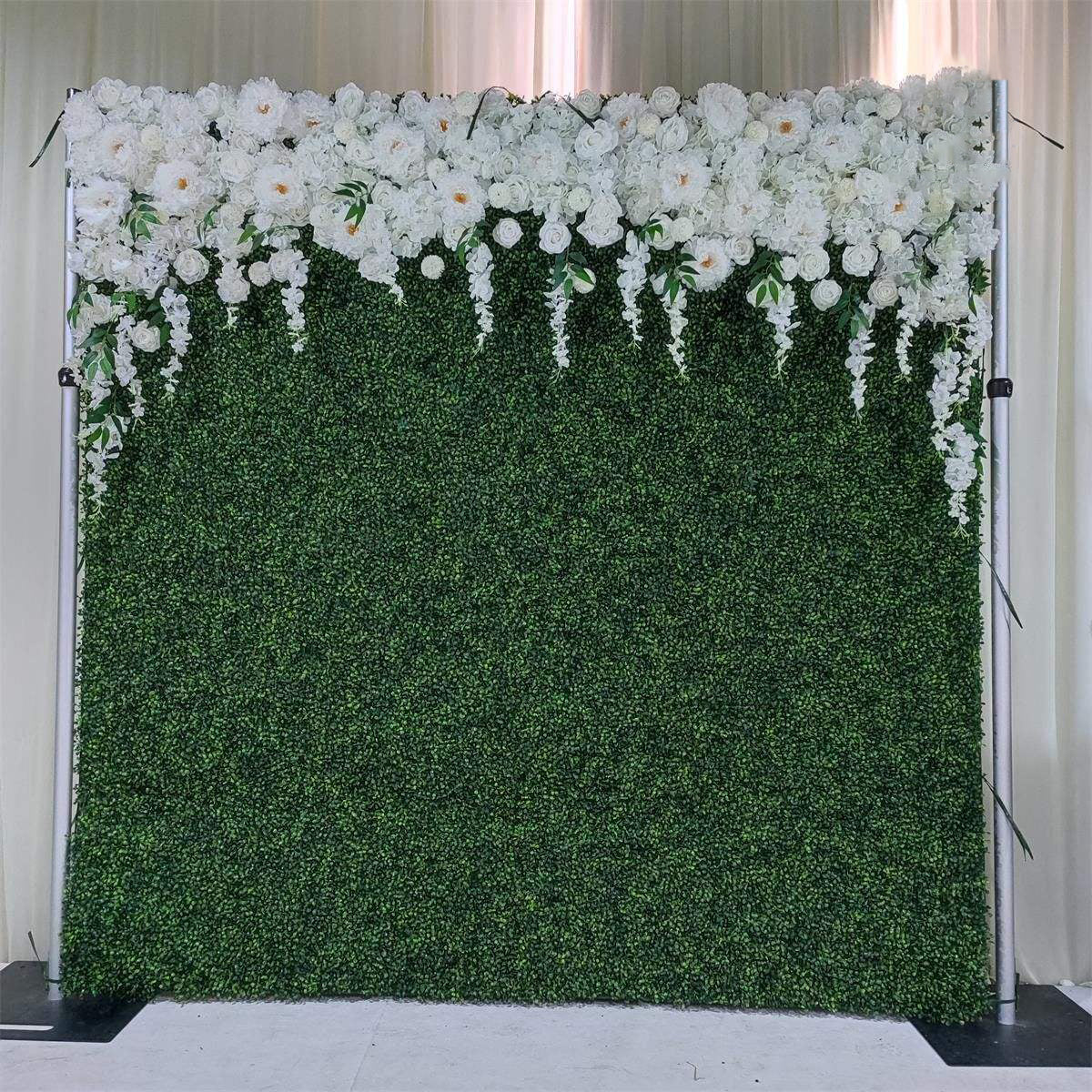 3D Artificial Flower Wall Arrangement Wedding Party Birthday Backdrop Decor HQ3810