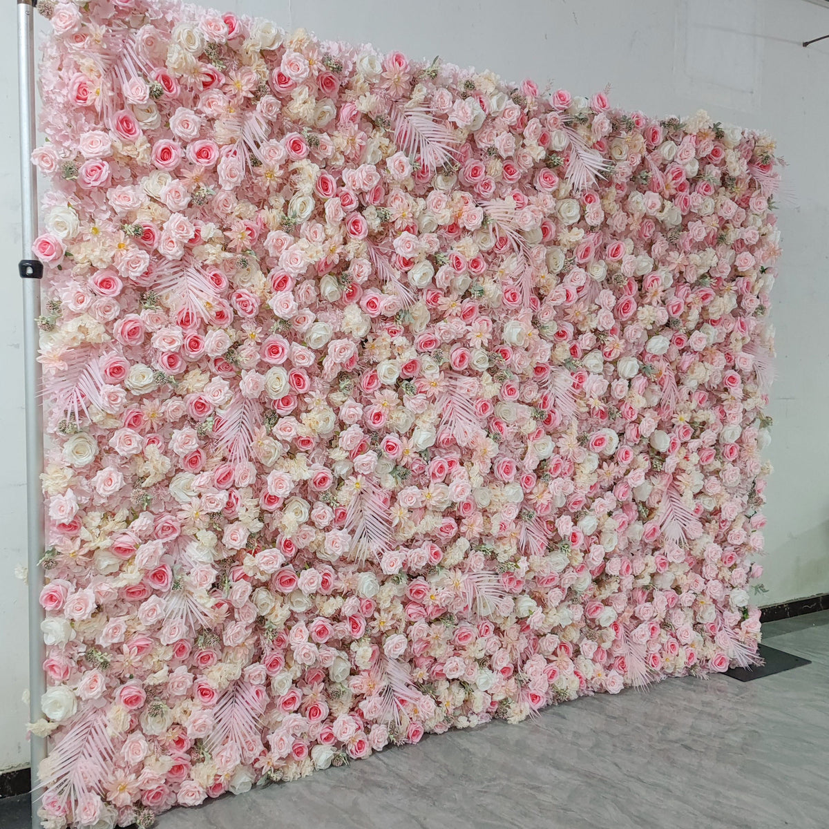 3D Artificial Flower Wall Arrangement Wedding Party Birthday Backdrop Decor HQ3769