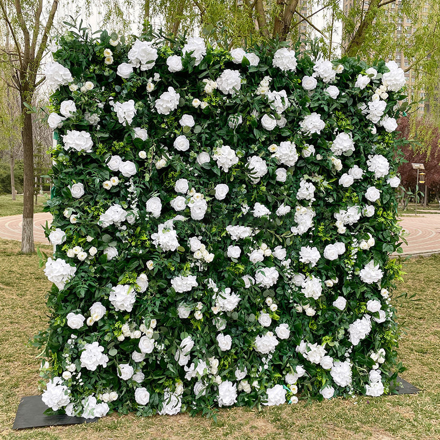 3D Artificial Flower Wall Arrangement Wedding Party Birthday Backdrop Decor HQ3755