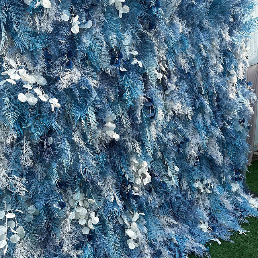 3D Artificial Flower Wall Arrangement Wedding Party Birthday Backdrop Decor HQ3604