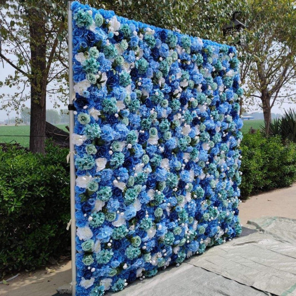 3D Artificial Flower Wall Arrangement Wedding Party Birthday Backdrop Decor HQ3832