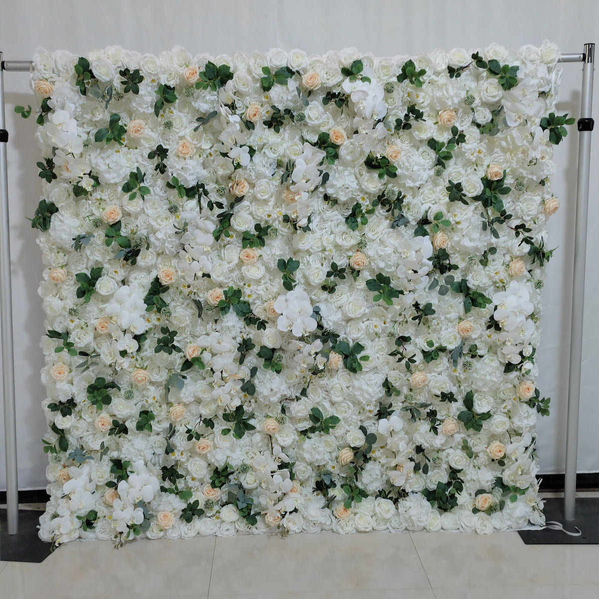 3D Artificial Flower Wall Arrangement Wedding Party Birthday Backdrop Decor HQ3763