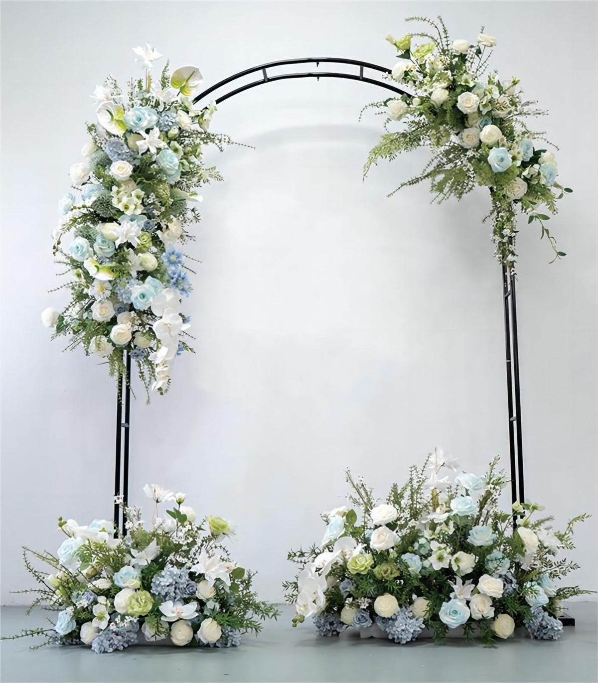Blue White Green Peony Orchid Artificial Flower Wedding Party Birthday Backdrop Decor CH9314-31
