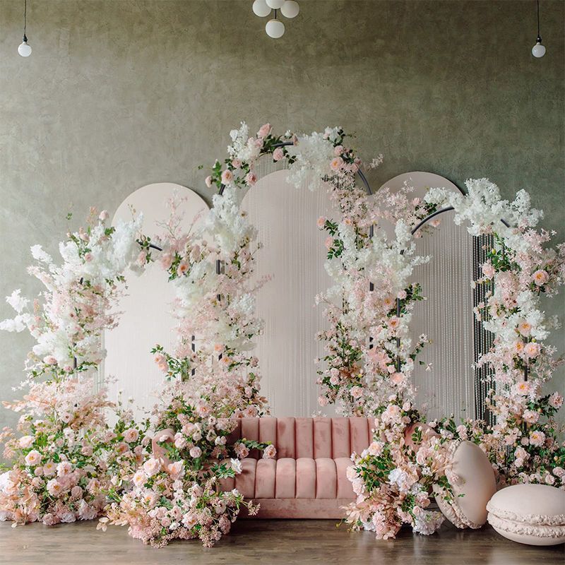 Iron Party Stand Flower Stand Wedding Arch Party Birthday Backdrop HJ8004