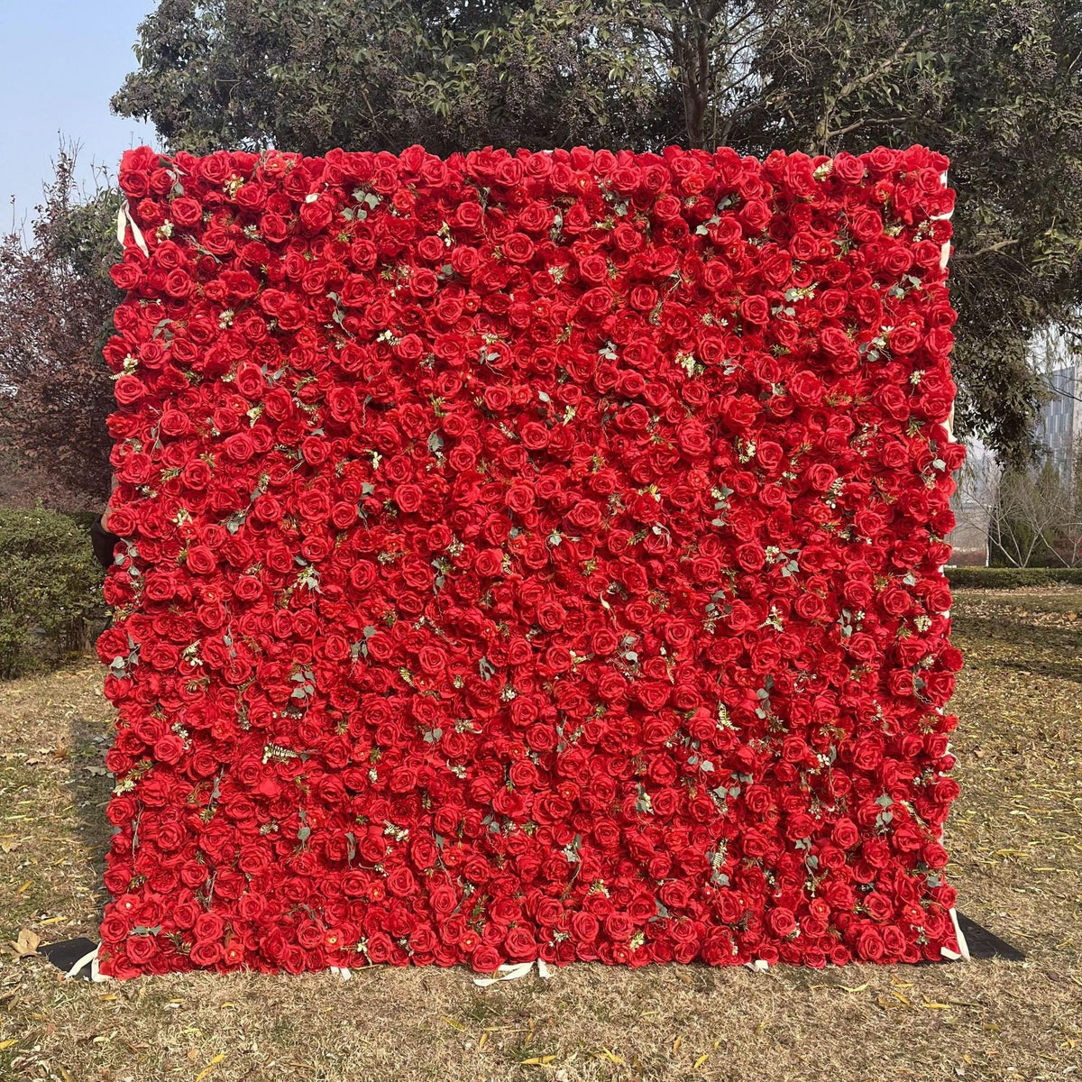 3D Artificial Flower Wall Arrangement Wedding Party Birthday Backdrop Decor HQ3936