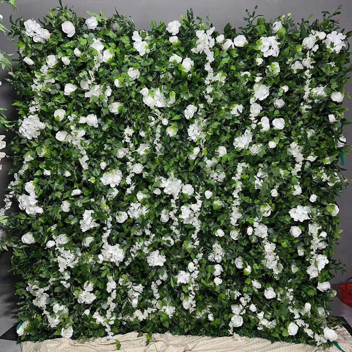 3D Artificial Flower Wall Arrangement Wedding Party Birthday Backdrop Decor HQ3960