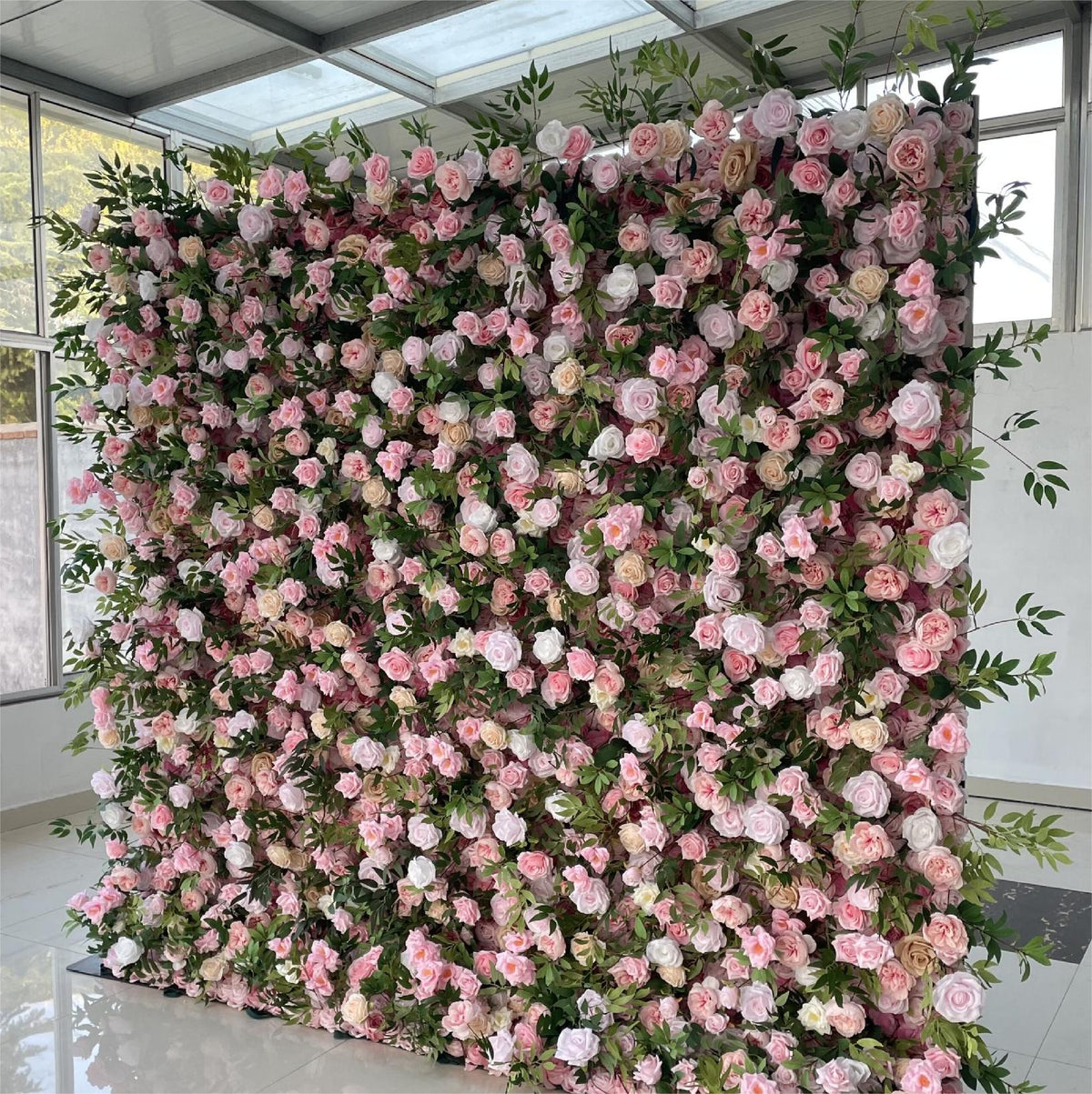 3D Artificial Flower Wall Arrangement Wedding Party Birthday Backdrop Decor HQ3991