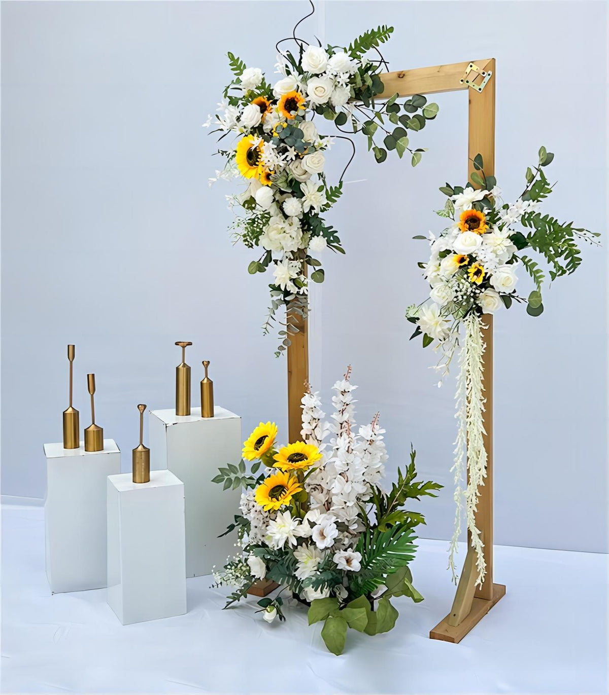 Sunflower Dahlia Artificial Flower Wedding Party Birthday Backdrop Decor CH9314-21