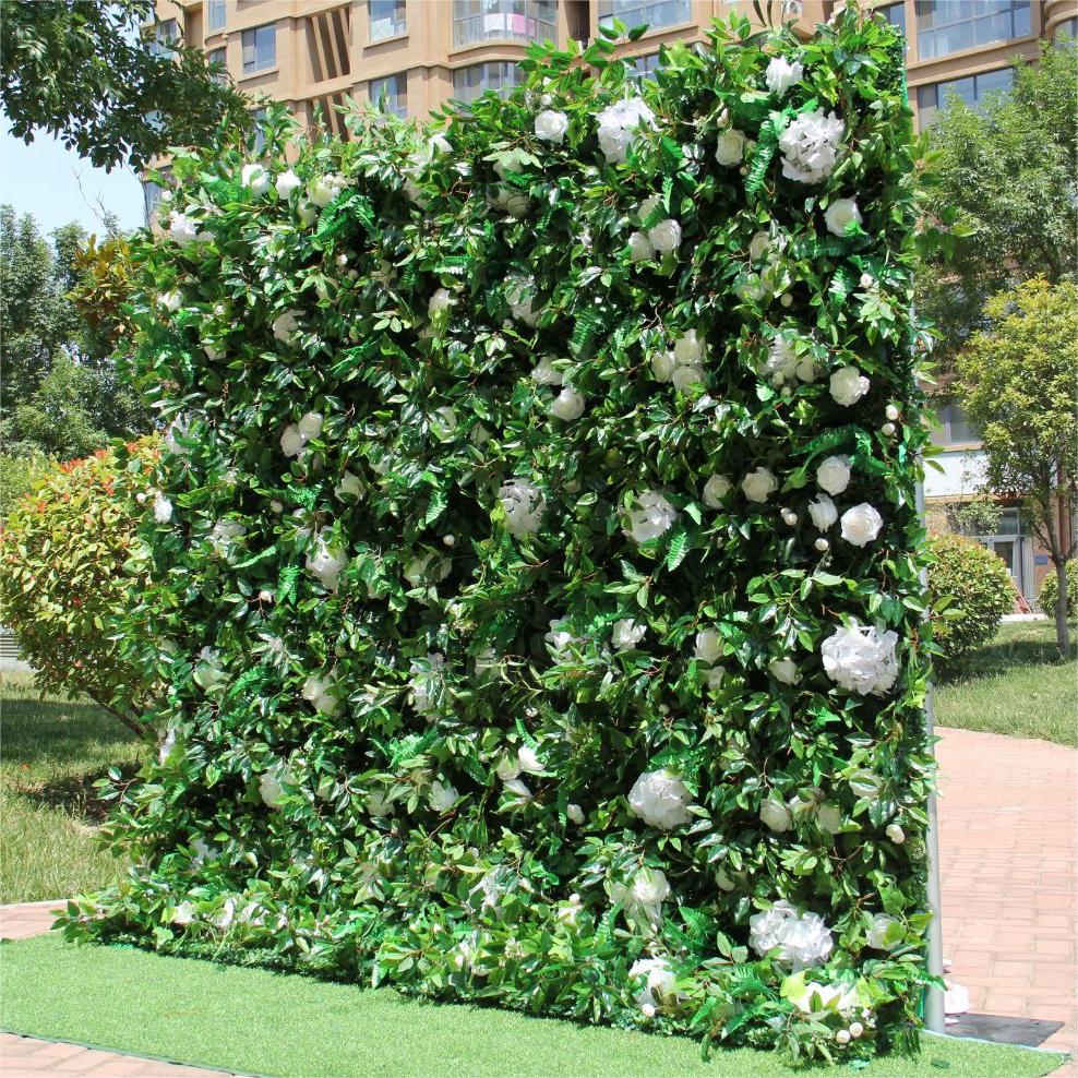 3D Artificial Flower Wall Arrangement Wedding Party Birthday Backdrop Decor HQ3904