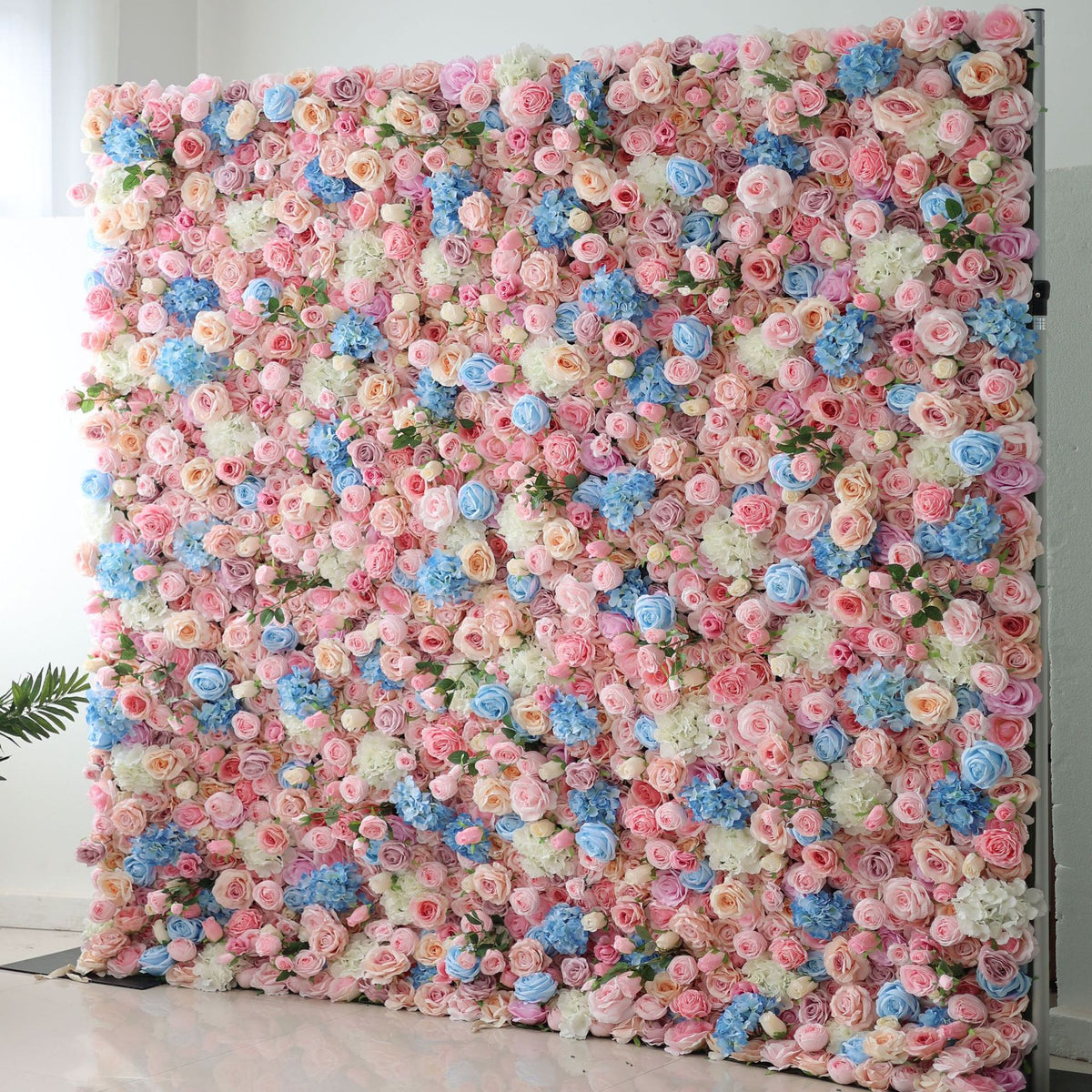 3D Artificial Flower Wall Arrangement Wedding Party Birthday Backdrop Decor HQ1191