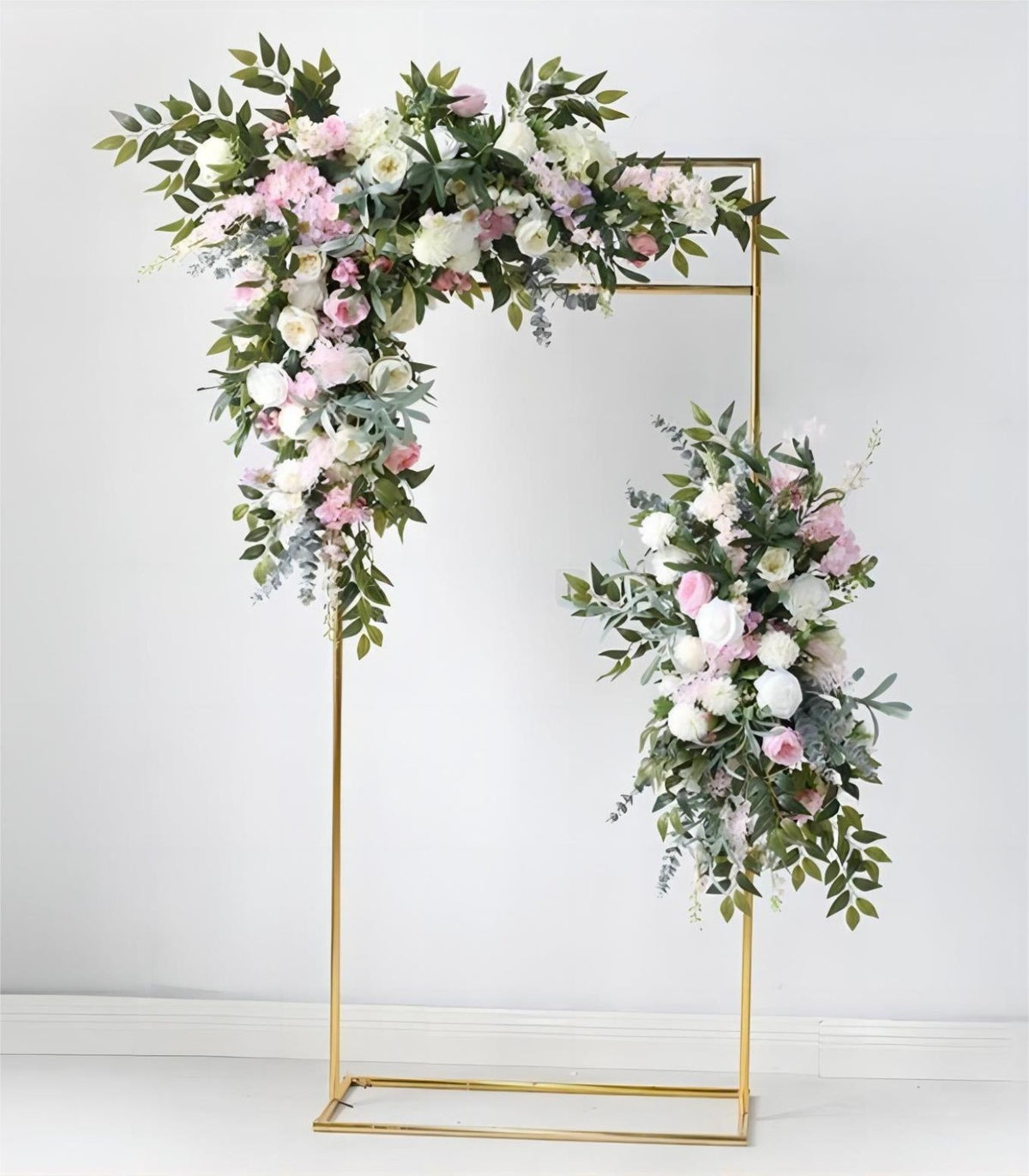 White Blush Peony Hydrangea Artificial Flower Wedding Party Birthday Backdrop Decor CH9174