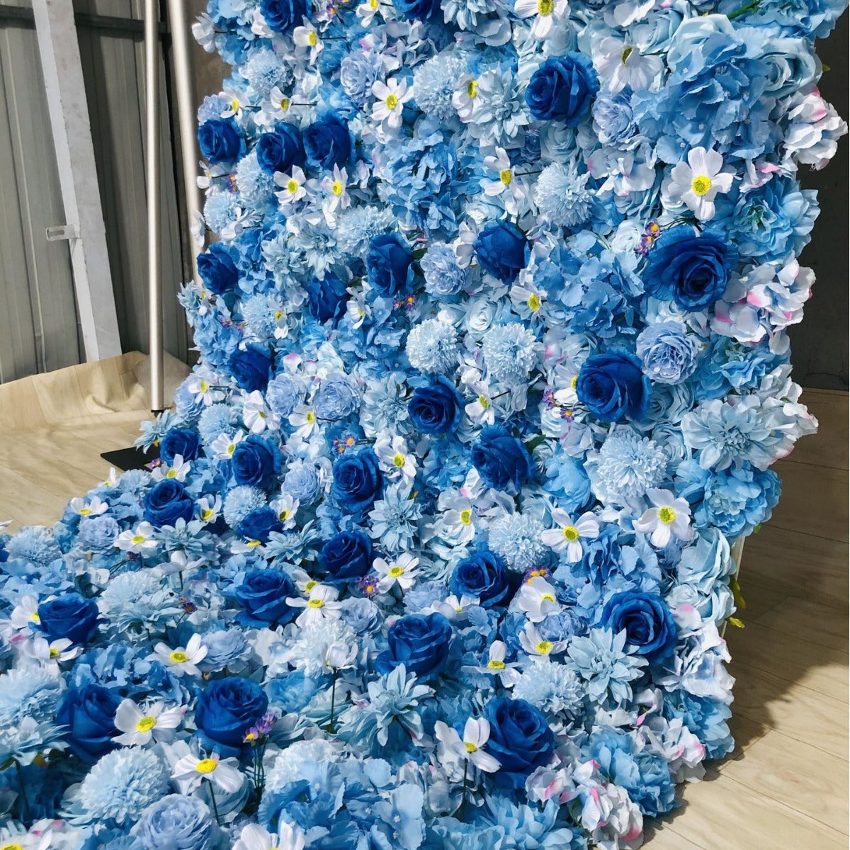 3D Artificial Flower Wall Arrangement Wedding Party Birthday Backdrop Decor HQ3963