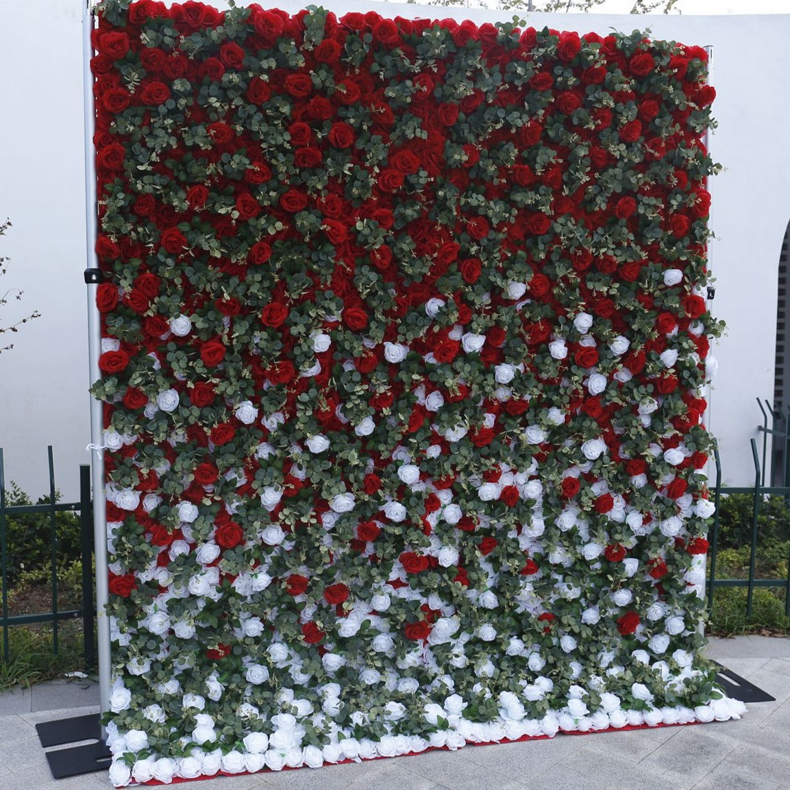 3D Artificial Flower Wall Arrangement Wedding Party Birthday Backdrop Decor HQ3525