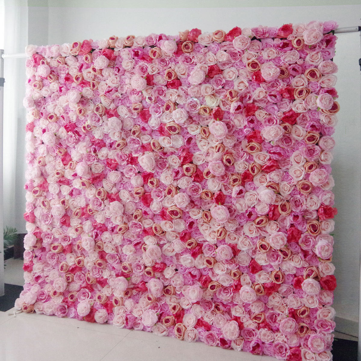 3D Artificial Flower Wall Arrangement Wedding Party Birthday Backdrop Decor HQ1151