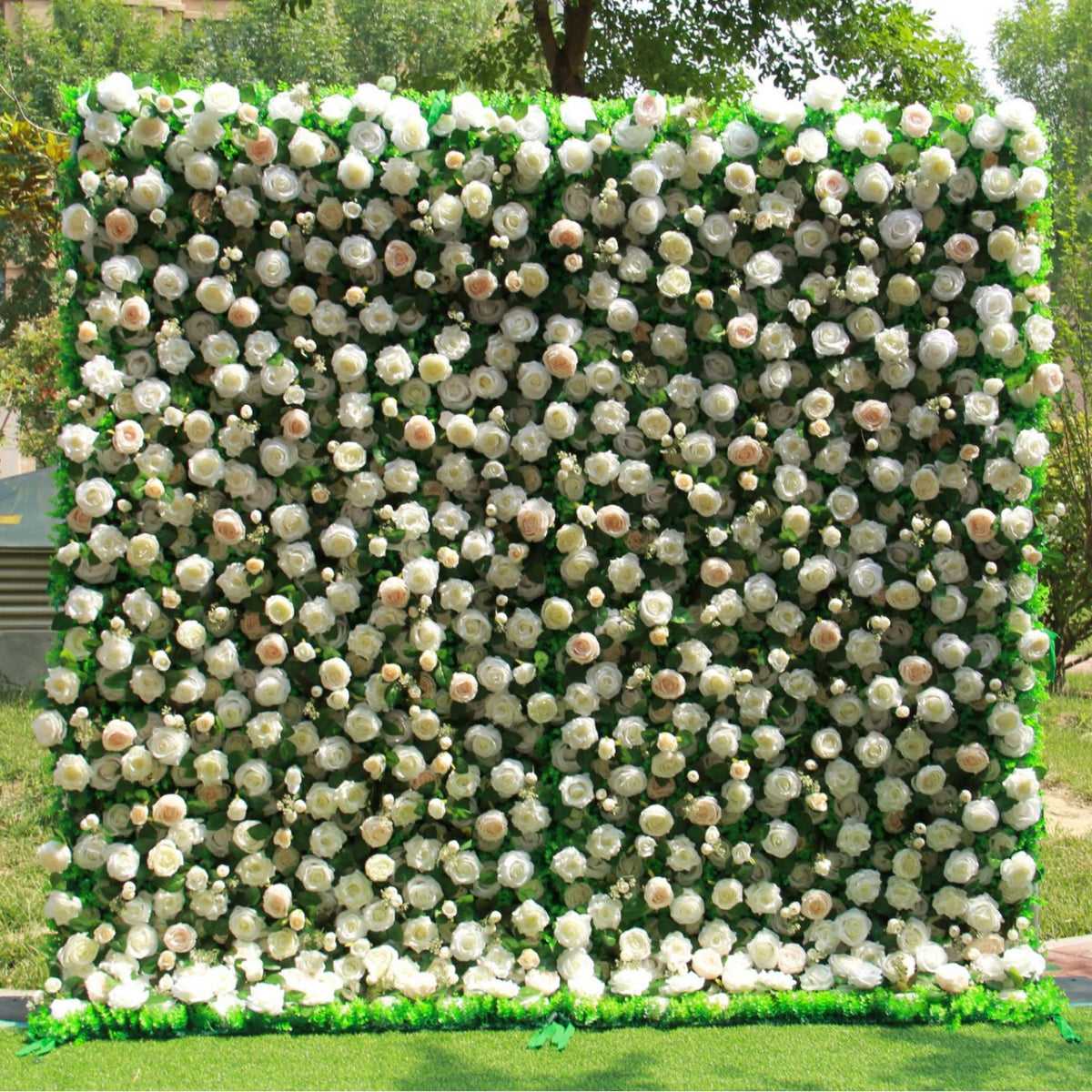 3D Artificial Flower Wall Arrangement Wedding Party Birthday Backdrop Decor HQ3961