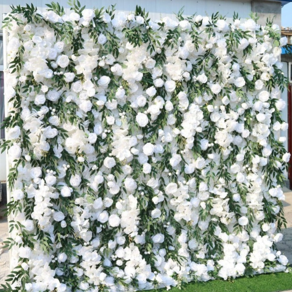 3D Artificial Flower Wall Arrangement Wedding Party Birthday Backdrop Decor HQ3946
