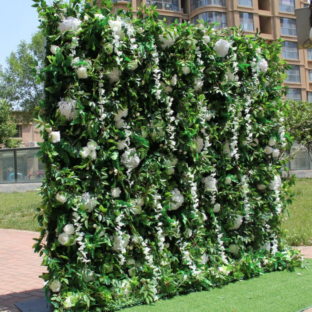 3D Artificial Flower Wall Arrangement Wedding Party Birthday Backdrop Decor HQ3957