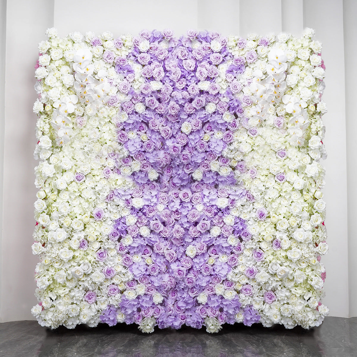 3D Artificial Flower Wall Arrangement Wedding Party Birthday Backdrop Decor HQ3924