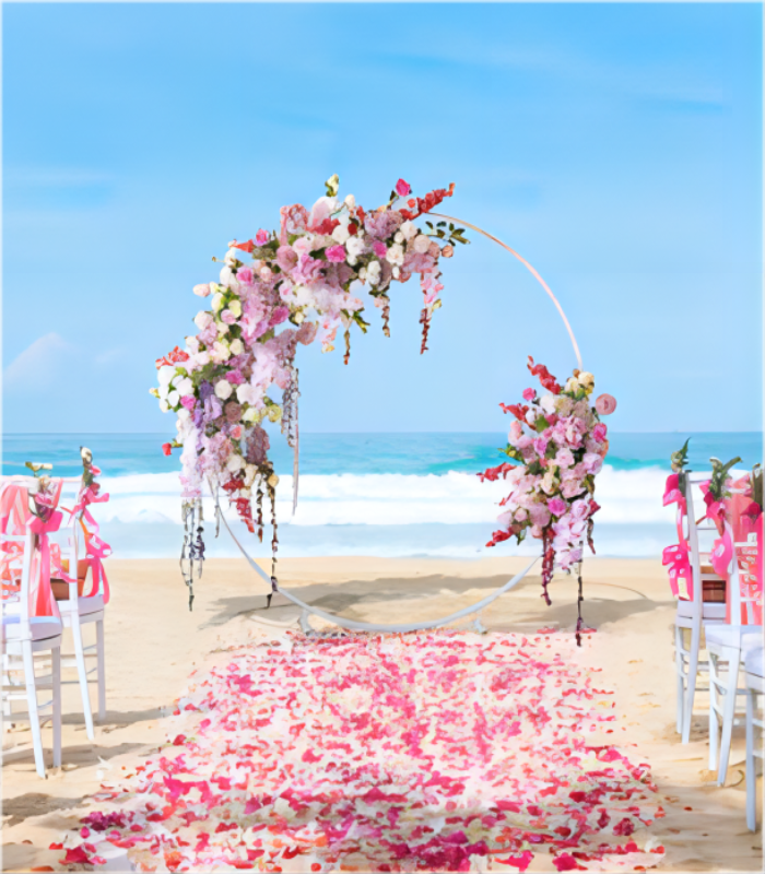 Artificial Flower Wedding Party Birthday Backdrop Decor CH4150