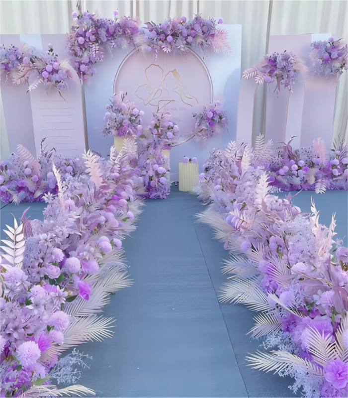 Artificial Flower Wedding Party Birthday Backdrop Decor CH4030