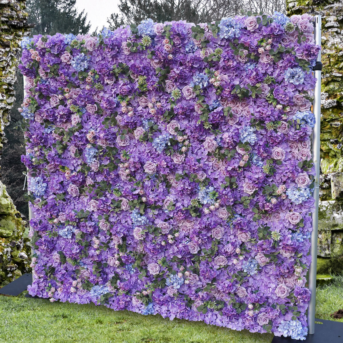 3D Artificial Flower Wall Arrangement Wedding Party Birthday Backdrop Decor HQ9012